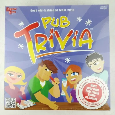 2012 Pub Trivia Game by University Games Brand New Sealed - Image 1 of 4