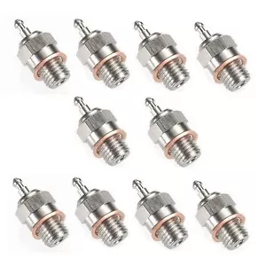 10x HSP Spark Glow Plug No.4 N4 Hot 70117 for RC Nitro Engines Car Truck Traxxas - Picture 1 of 4