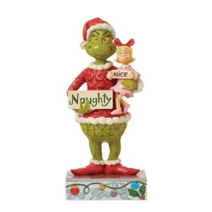 Jim Shore GRINCH UND CINDY LOU HALTEN FRECHE SCHÖNE SCHILDER FIGUR 6015212 NEU - Bild 1 von 5