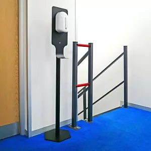 Dispensador automático de jabón independiente con soporte para escuela unidad de automóvil comercial - Imagen 1 de 12