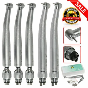 5 * NSK Style Dental Handstück High Speed Push + 4 Loch Schnellkupplung 360 drehbar UA - Bild 1 von 12