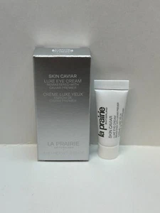 La Prairie Skin Caviar Luxe Augencreme REISEGRÖSSE: 0,10 oz/3 ml NEU FRISCH - Bild 1 von 1