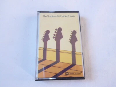 THE SHADOWS ~ 20 GOLDEN GREATS ~ UK POP/ ROCK N ROLL 'BEST OF' CASSETTE TAPE - Image 1 of 4