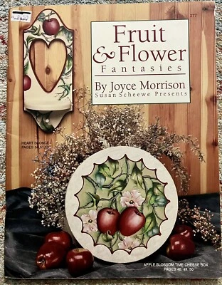Vintage Decorative Tole Painting Pattern Book Fruit & Flower Joyce Morrison - Image 1 of 4