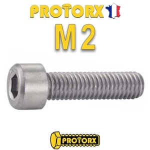 CYLINDRICAL HEAD SCREW SIX HOLLOW PARTS M2 x (5 to 20mm) | DIN912 CHC BTR STAINLESS - Picture 1 of 5