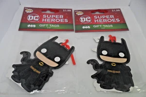 NUEVO Funko Pop DC Super Heroes Batman & Joker Etiquetas de Regalo 2 Paquetes TRAVIESO o BONITO - Imagen 1 de 3