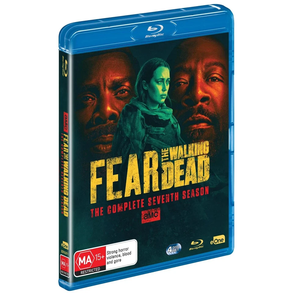 BRAND NEW Fear The Walking Dead : Season 7 (Blu-Ray, 2021) Series Seven - image 1 of 1