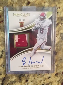 2016 Panini Immaculate Collection Jordan Howard Auto 2 Color /99 Bears - Picture 1 of 2