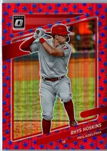 2021 Donruss Optic #136 Rhys Hoskins Liberty #/45 - Picture 1 of 2