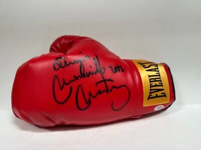 Sergio Martinez Signed Red LH Everlast Boxing Glove PSA AP19203 - Image 1 of 3