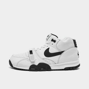 NIB Nike Air Trainer 1 Shoes White Black FB8066-100 Men's Multi Size - Picture 1 of 13