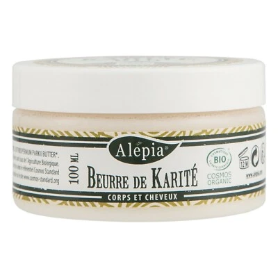 Sheabutter BIO 100 ml Shea Butter 100% rein - Burkina Faso - Alepia - Bild 1 von 4