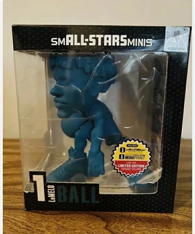 Lamelo Ball Charlotte Hornets 6 inch NBA smALL-STARS Minis 1 Action Blue Limited Cover