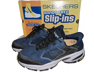 Zapatillas deportivas Skechers para hombre sin cordones Vigor 3.0 # 237445 azules 7.5 ¡NUEVAS! - Imagen 1 de 8