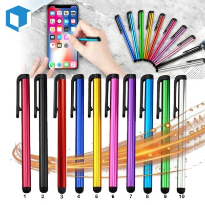10Pcs Touch Screen Stylus Pen For Android iPad Phone PC Tablet Samsung Universal - Image 1 of 4