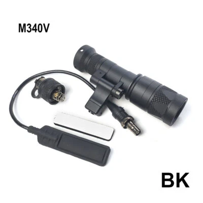 SOTAC M340V Weaponlight Light LED Tactical Flashlight w/ Switch Fit 20mm Rail - Image 1 of 4