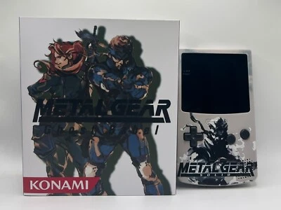 Nintendo Gameboy Color | Modded | Touch OLED Display | MGS UV Print Shell+Box - Image 1 of 4