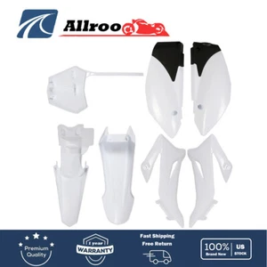 White Plastics Fender For Yamaha TTR110 2008 2009 2010 2011-2015 Pit Bike NEW - Picture 1 of 16
