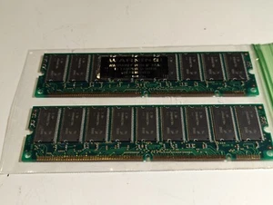 RAM Micron 256MB (2x128MB) 100 MHz PC-100 ECC 168 pin MT18LSDT1672AG-10EC7 - Picture 1 of 2