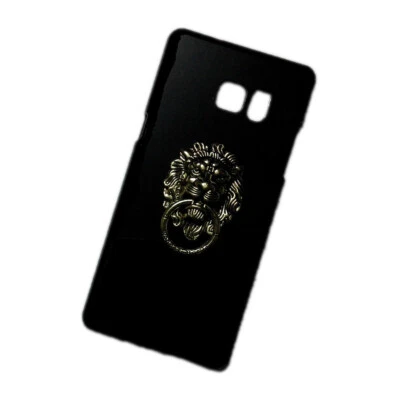 For Samsung Galaxy Note FE Note 7 3D Lion Head Finger Ring Holder Back Hard Case - Image 1 of 2