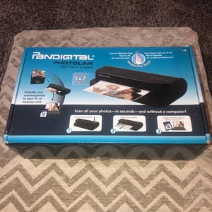 NEW in BOX PANDIGITAL PHOTOLINK ONE TOUCH SCANNER MODEL PANSCN04 PICTURES+ - Afbeelding 1 van 3