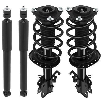 4PCS Complete Struts with Springs & Mount & Shocks Fits 2014-2019 Nissan Sentra Foto 1 de 4
