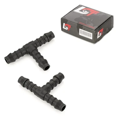 2x Conector de manguera pieza en T poliamida PA6 gasolina resistente al aceite 8 mm para JEEP Foto 1 de 4