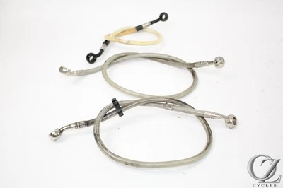 Líneas de freno trenzadas de acero 12-16 Honda CBR 1000RR CBR1000RR  Foto 1 de 4