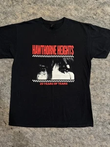 Hawthorne Heights 20 Years Of Tears T Shirt see measurements - Picture 1 of 4