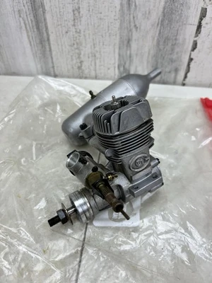 Super Tigre G-51 RC Airplane Engine w/Muffler Good Shape Pre-Owned READ! - Image 1 of 4