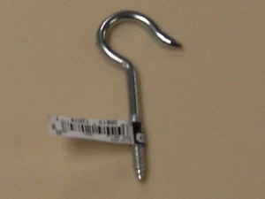 National Mfg. N220-509 CEILING HOOK size #3, 4-1/8” zinc plated steel SWL 60 Lbs - Picture 1 of 1