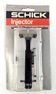Maquinilla de afeitar inyectora SCHICK + 5 HOJAS DE PLATINO NOS HOLLAND de colección NUEVA EN CAJA - Imagen 1 de 8