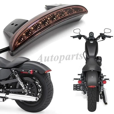 Задний задний фонарь с восемью светодиодными стоп-сигналами тормозами для Harley Davidson Iron 883 - Изображение 1 из 4