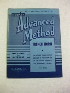 Rubank Advanced Method French Horn - Picture 1 of 1