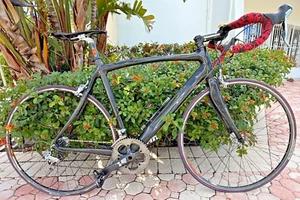 7.45KG 56cm Carbon Shimano Dura Ace 9 Speed Racing Bike, ULTRALIGHT - Picture 1 of 24