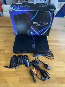 PlayStation 2 Boxed Console & Official Controller - PS2, Cleaned & Tested - Picture 1 of 15