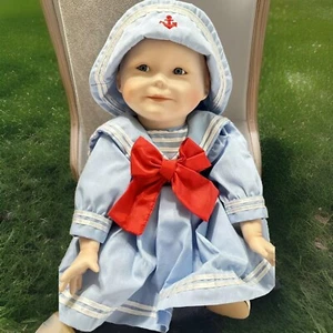 New Yolando Bello porcelain Babydoll "Amanda" In box 12”, 1988 - Picture 1 of 8