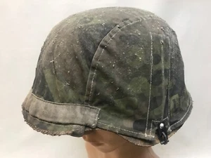 66er M38 HELMBEZUG TARN FRÜHE VARIANTE HG DIV MUSEUM PLATANE ORIGINALGETREU ALT - Picture 1 of 22