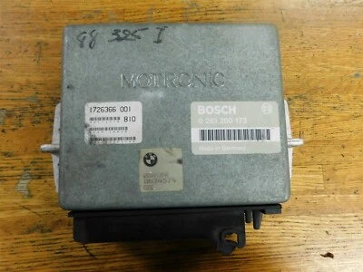 BMW 325i 1988 BOSCH ECU COMPUTER GOD USADO FUNCIONANDO ORIGINAL 1726366001 0261200031 Foto 1 de 4