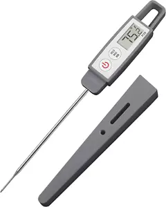 PT09 Super-Quick Commercial Grade Digital Thermometer for Cooking, Meat, Candy, - Picture 1 of 12