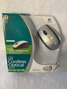 NEW Logitech LX5 Cordless 3-Button Scroll Optical Mouse New Sealed Package - Picture 1 of 11