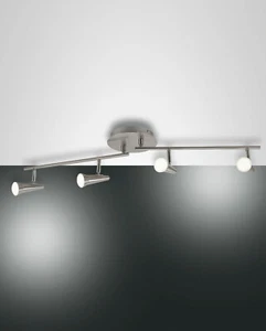Regolabile LED Soffitto Luce Lampada Faretto Niko 4-flg 3325-84-178 Fabas Luce - Foto 1 di 2