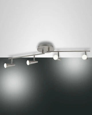 Lampada Da Soffitto LED Dimmerabile Niko 4-Flg 3325-84-178 Fabas Luce - Immagine 1 di 2