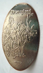 DISNEYLAND DL0589 - Frozen Kristoff Sven Olaf -- elongated quarter - Picture 1 of 2