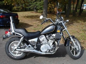 2002 Kawasaki Vulcan VN750 Motorcycle | 24x36 inch POSTER | vintage - Picture 1 of 2