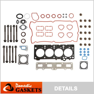 Juego de pernos de junta de culata de 2,4 L para Chrysler PT Cruiser Jeep Liberty Wrangler 02-06 Foto 1 de 4