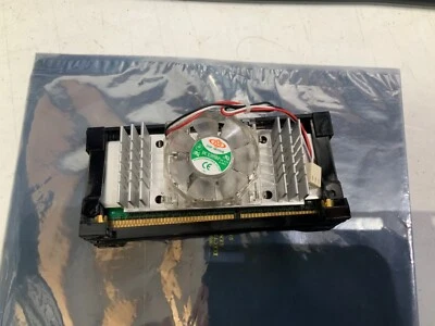 Intel Celeron SL39Z 400MHz CPU SLOT 1 128KB Cache 66MHz Bus + Heatsink **AS IS** - Image 1 of 3