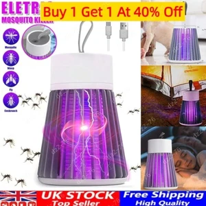 Mosquitera Moscas Plagas Bug Zapper Trampa LED Lámpara Eléctrica - Imagen 1 de 15