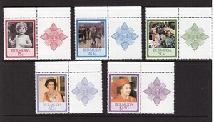 Bermuda 1986 Queen Elizabeth II Satz postfrisch MNH Briefmarken - Bild 1 von 1