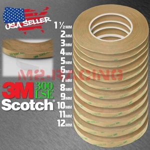 Genuine 3M 300LSE Double Sided Tape Heavy Duty Cell Phone Repair 180FT Long Roll - Picture 1 of 15
